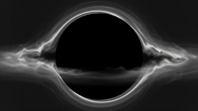 abstract scene of a dark swirling void with misty, smoke-like edges &mdash; perfect for sci-fi, cosmic art, or mysterious digital backgrounds