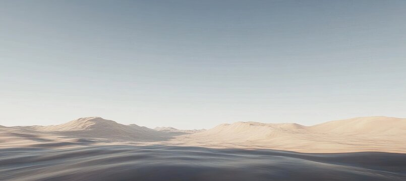 A screen grab of early 20th-century footage of the Sahara desert