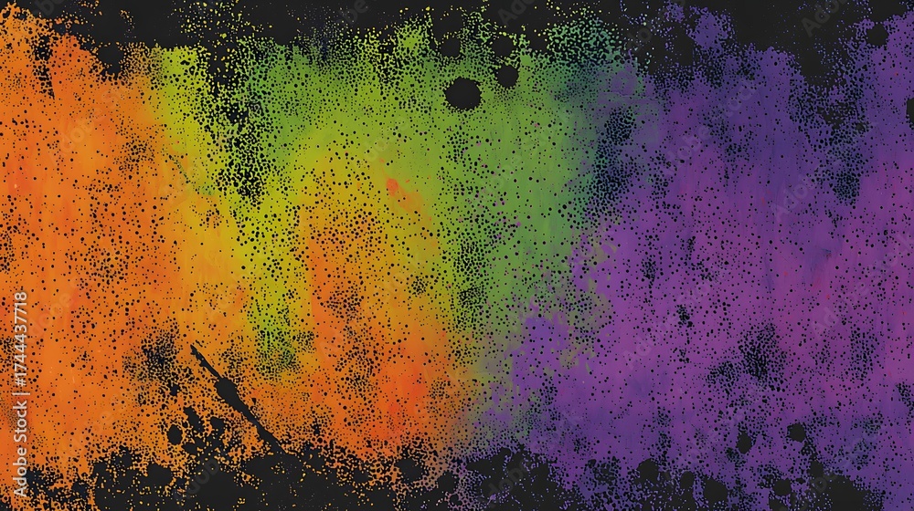 Canvas Prints vibrant abstract color gradient background with grainy texture