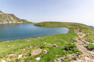 Rila Mountain near The Seven Rila Lakes, Bulgaria