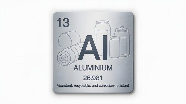 Aluminium, Aluminium Element: Abundant, Recyclable, and Corrosion-Resistant