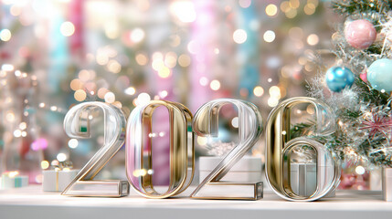 Celebrate the Arrival of New Year 2026 With Festive Decorations and Cheerful Holiday Spirit