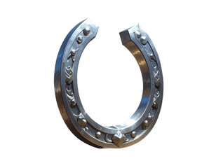 horseshoe isolated on white background