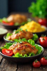 Healthy & Appealing Lunch Buffet Fresh Food for a Successful Business Meeting