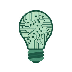 Circuit Board Light Bulb Idea.