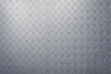 Seamless Diamond Plate Metal Texture with Raised Tread Pattern