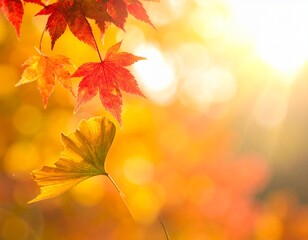 Generated image　鮮やかな紅葉