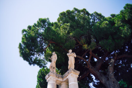Historic Statues in Catania