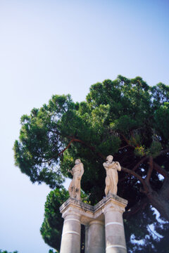 Statues in Catania, italy