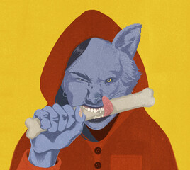 Little Red Riding Wolf