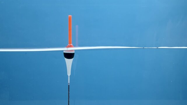 Simple minimal fishing concept with copy space