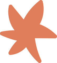 Obraz premium Abstract Star Silhouette