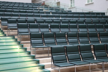 Fototapeta premium Modern seating arrangements designed for various contemporary spaces and functionalities