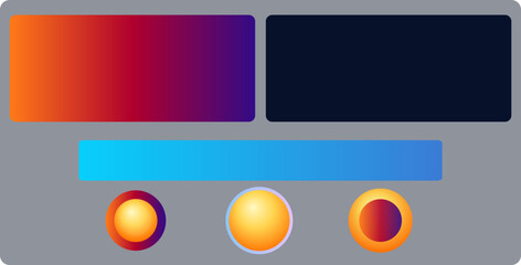 abstract background with colorful 3d circles