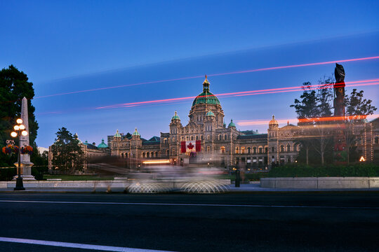 Evening View of Victoria 