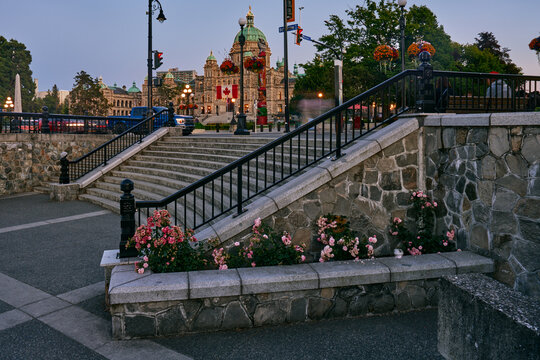 Evening View of Victoria 