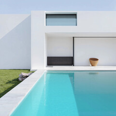 swimming pool in hotel