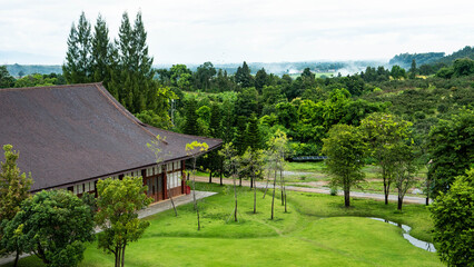 hinoki land japanse park japan culture architecture garden park