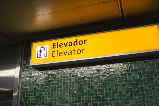 Elevator Sign