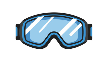 Eye Protection Equipment for Snow Sports and Winter Activities Icon
