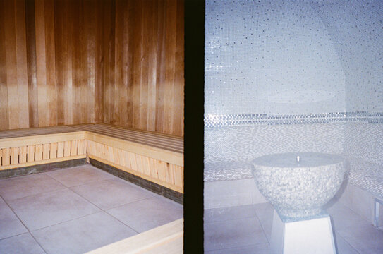 Modern sauna and hammam