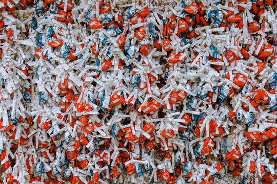 Faith and Color: A Thousand Fish-shaped Omikuji.