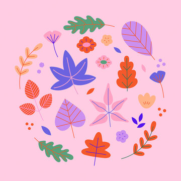 Colorful Autumnal Floral Arrangement