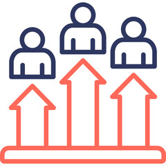 Polling line color icon