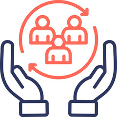 Inclusion line color icon