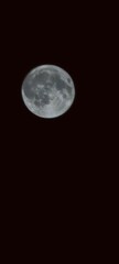 moon in the night sky