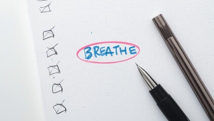 A gentle reminder to take a moment and simply breathe in the present the significance of mindful breathing and its impact on overall well-being and stress reduction techniques