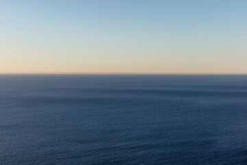 Seascape at dusk