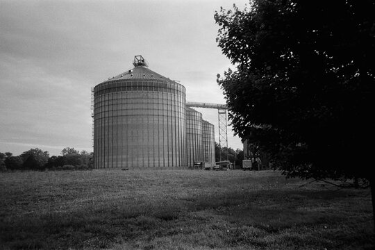 Grain Silo Landscape