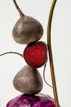 Purple sculpture