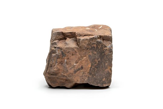 Brown flint rock mineral surface high resolution picture