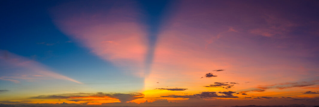 Summer sunset