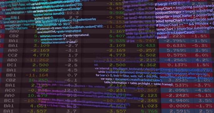 On interface load display showing data table panning while JS overlay scrolling for analytics