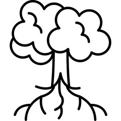 Mangrove Outline Icon