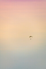 Paramotor Flight at Colorful Sunset - Dancing with the Sky