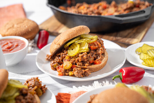 Classic Sloppy Joe Sandwich