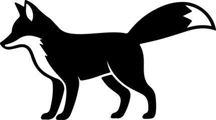 vector illustration of a wolf