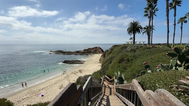 Laguna Beach in Orange County, California 