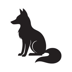 fox vector icon