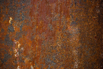 Rusty Grunge Industrial Metal Texture Background