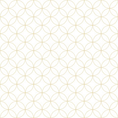  Geometric white and Beige Background, Shippo Pattern