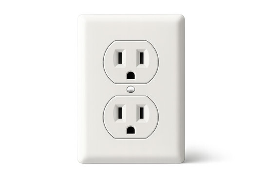 North American electrical power outlet supplying electricity