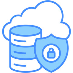 Cloud Database Icon