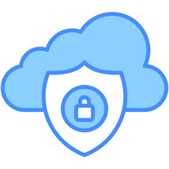 Cloud Security Icon