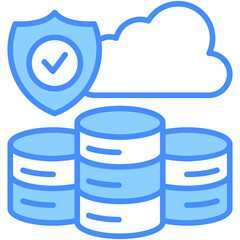 Cloud Security Icon