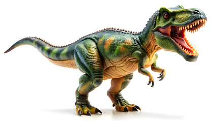Obraz premium dinosaur toy isolated on white